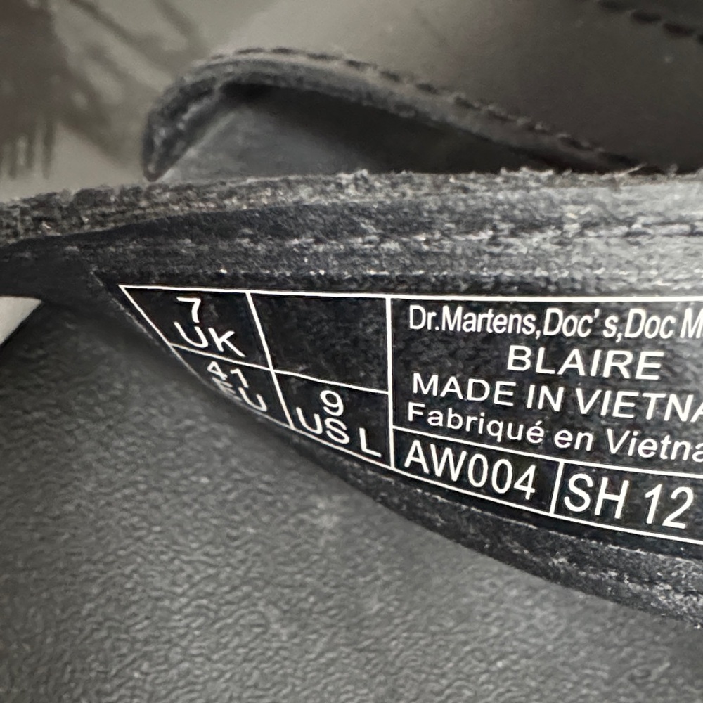 Dr. Martens Black Sandals - Picture 10 of 12